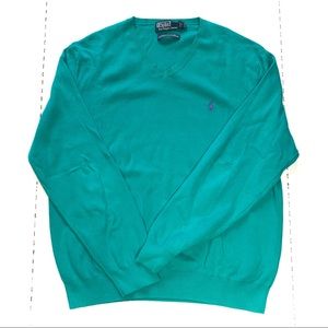 ❌ [SOLD] Polo by Ralph Lauren Tiel V-Neck Pullover